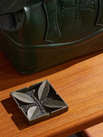 Enfants Riches Deprimes Logo-Engraved Burnished Bronze Ashtray