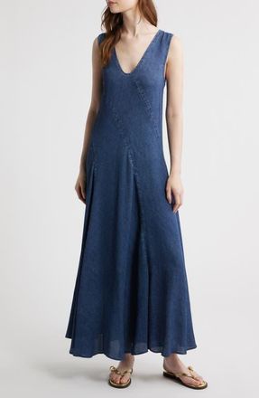 Rag & Bone rb Miramar Sinead Sleeveless Maxi Dress in Kennmore at Nordstrom, Size 0