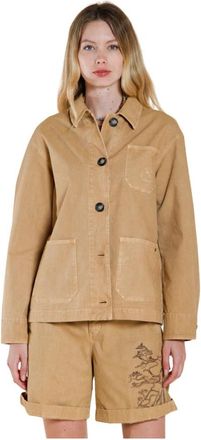 Mason's Irma Jacket - Dames - Spijkerjassen - Beige - XS - Katoen - Jassen