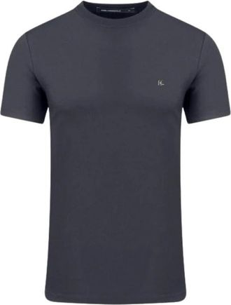 Karl Lagerfeld Uomo, Top, Blu, L, new