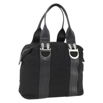 Dior Pre-owned Vintage Tote Bag - Dames - Vintage Handtas - Zwart - ONE Size - Leer - Vintage
