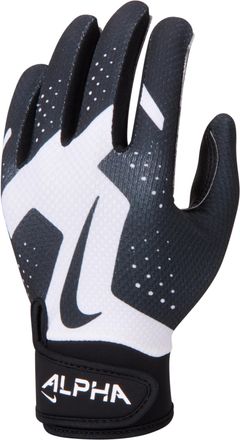 Nike Alpha 2.0 Kids T-Ball Batting Gloves in White | N1012190-127