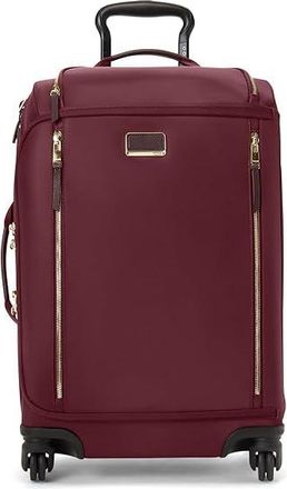 Tumi Leger International Expandable Carry-on Carry on Luggage Wine, Nylon