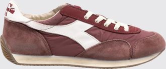 Diadora Sneakers basse Equipe Vela in pelle e nylon con effetto vintage