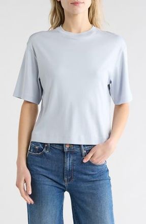 Vince Wide Sleeve Crop T-Shirt in Surf Mist at Nordstrom Rack, Size X-Large
