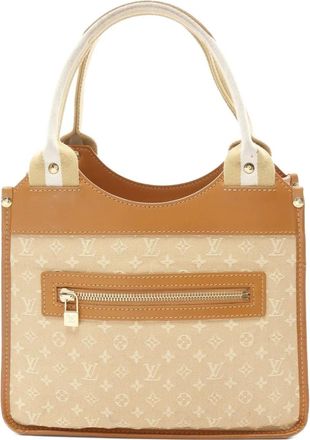 Louis Vuitton Borsa a mano Catherine mini con monogramma 2004 - Marrone