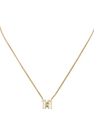 Capsule Eleven 11:11 pendant necklace - Gold