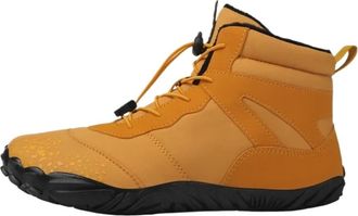 Generic Snow Boots Mens Autumn Winter Anti Slip Durable Comfortable Snow Soft Camping Sports Casual Shoes(Yellow,39)