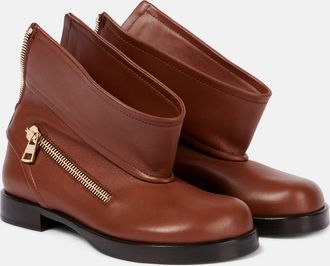 J.W.Anderson Stivali biker in pelle