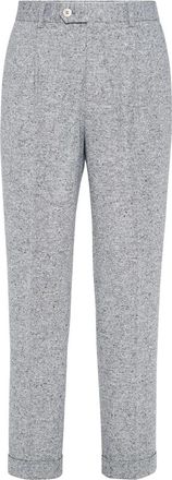 Brunello Cucinelli Sharkskin Trousers