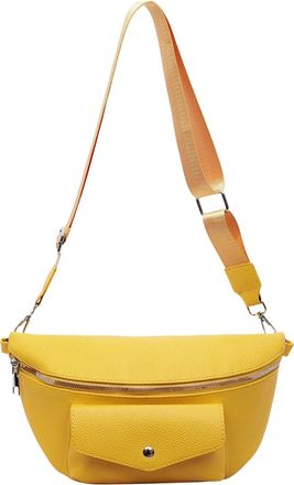 Generic PU Leather Fanny Pack with Adjustable Strap Chest Bag Fashion Crossbody Bags for Lady Party Outdoor Traveling Beach