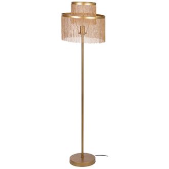 Wanderlust Deco L&aacute;mpara de pie de metal 39.5x39.5x130/151.5h cm