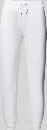 Polo Ralph Lauren Sweatpants mit elastischem Bund Modell ATHLETIC in Weiss, Gr&ouml;&szlig;e XXL