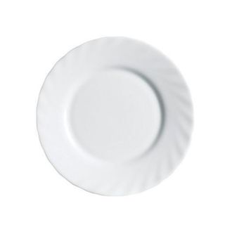 Luminarc Plato Mesa Postre 19,5cm Trianon Blanco Cristal Luminarc