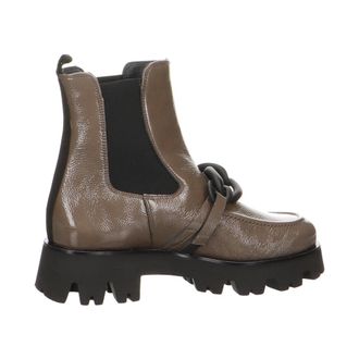 Paul Green Chelsea Boot - Dames - Schoenen - Grijs - Maat: 37 EU Leer