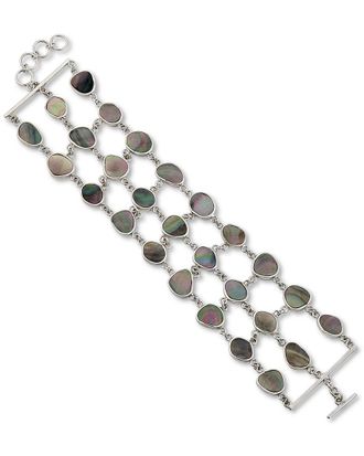 Samuel B. Fine Jewelry Silver Mother-Of-Pearl Bracelet