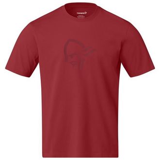 Norr&oslash;na 29 Cotton Viking T-Shirt T-Shirt f&uuml;r Herren | rot
