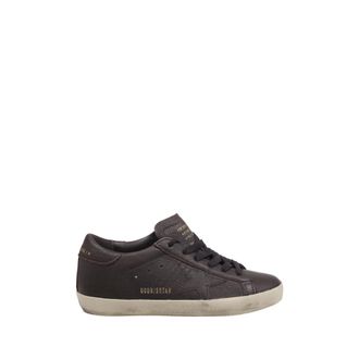 Golden Goose Super-Star Trainers - female - Golden Goose - Sneakers - Brown - 3 UK - Shoes