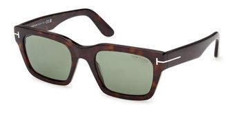 Tom Ford FT1333 ANDY-02 Polarized 52R Mens Sunglasses Tortoiseshell Size 53