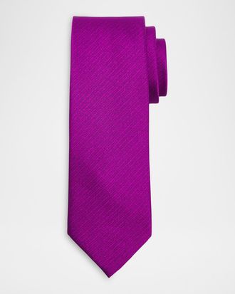 Stefano Ricci Men & apos;s Tonal Line Silk Tie