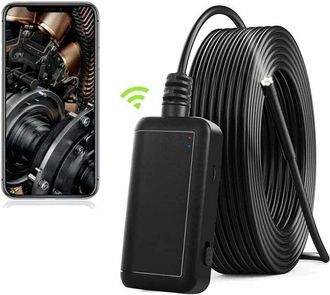 OEM C&aacute;mara Endosc&oacute;pica Wifi De 5,5 Mm, C&aacute;mara De Inspecci&oacute;n Con Boroscopio Inal&aacute;mbrico Hd De 5,0 Mp Y 1920p, C&aacute;mara Tipo Serpiente, C&aacute;mara Ip67 A Prueba D