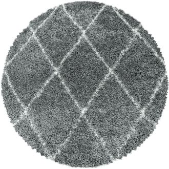 Ayyildiz Teppiche Hochflor-Teppich »ALVOR 3401« rund 50 mm Höhe Shaggy, Langflor, pflegeleicht, Wohnzimmer