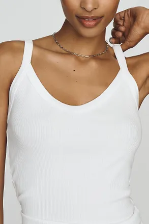 Anthropologie Water-Resistant Paperclip Lariat Necklace