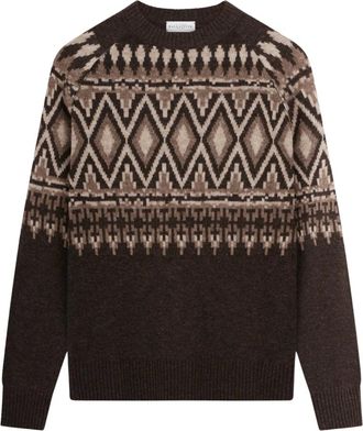 Ballantyne Uomo, Maglie, Marrone, XL, new
