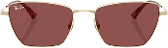 Ray-Ban Drea Zonnebril - unisex - Zonnebrillen - Veelkleurig - 56 MM - Accessoires