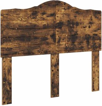 vidaXL Cabecero Roble Ahumado 120 Cm Madera Contrachapada Vidaxl