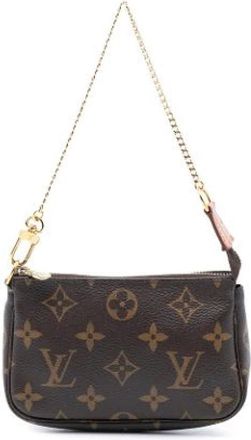 Louis Vuitton Pre-owned Mini Bags, female, Brown, Size: ONE SIZE Pre-owned Mini Pochette Accessoires