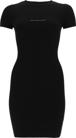 Alexander Wang Alexander Wang Minikleid mit Logo