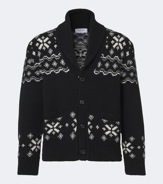 Thom Browne C&aacute;rdigan Fair Isle de cachemir