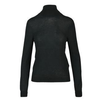 Saint Laurent Dolcevita Turtleneck - Knitwear - Mujer - Negro - S