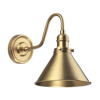 Elstead Lighting Aplique de pared cobre y acero estilo provenzal c&oacute;nico 1 luz