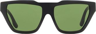 Victoria Beckham VB145S rectangle-frame sunglasses - women - Acetate - One Size - Black