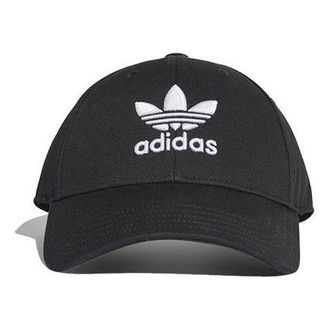 adidas Trefoil Baseball Caps Black EC3603