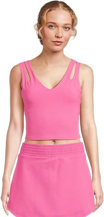 Beach Riot Evelina Top Womens Bra Summer Strawberry Waffle : MD, Polyester/Spandex