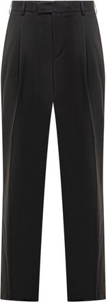 Laneus high-waisted trousers - men - Virgin Wool - 50 - Black