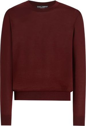 Dolce & Gabbana Maglione girocollo - Rosso