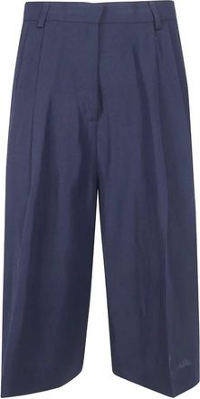 Fabiana Filippi Cropped Wide Leg Trousers