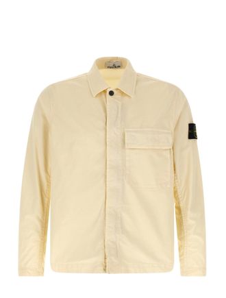 Stone Island Overhemden Wit