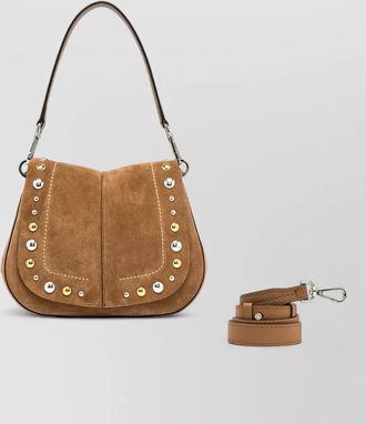 Gianni Chiarini helena round shoulder bag adjustable strap