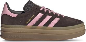 adidas Womens Originals Gazelle Bold - Shoes Aurora Coffee/Light Pink/Gold Met Size 10.0