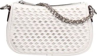 Michael Kors Clutch intrecciata - - Bags - Donna - Bianco - ONE SIZE