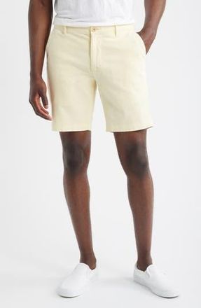 AG - Adriano Goldschmied Wanderer 8.5-Inch Stretch Cotton Chino Shorts in Solar Oasis at Nordstrom Rack, Size 30