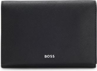 BOSS Travel wallet with logo lettering