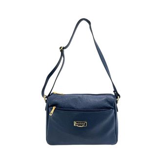 Baldinini Blue Cowhide Crossbody Womens Bag
