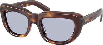 Prada PR D07S 15W30X Womens Sunglasses Tortoiseshell Size 53