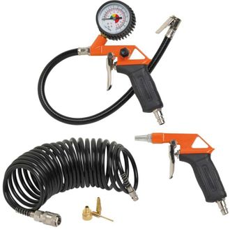 Black+Decker Black&decker - black+decker 9045854BND332 Accessori Compressore dAria, Nero, 6 Pezzi